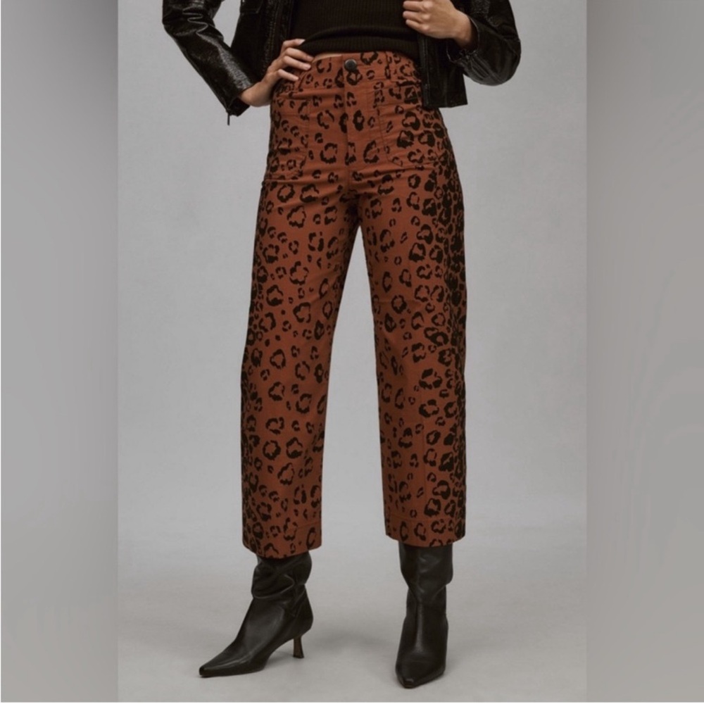 Maeve Colette Leopard Pants